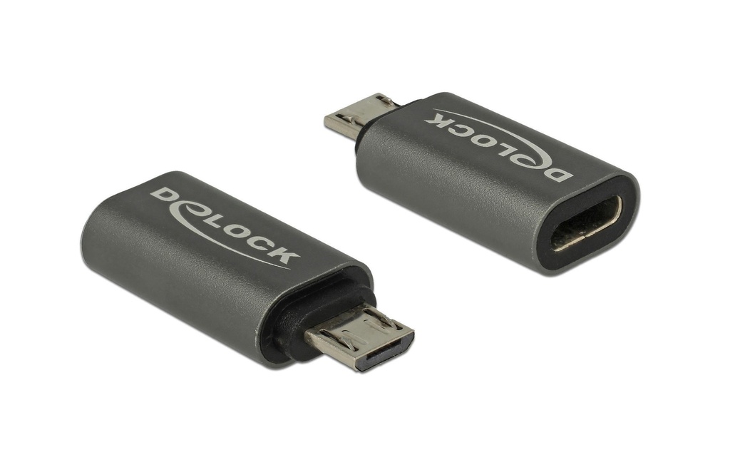 Delock Adaptateur USB 2.0 USB-C femelle – MicroB-USB mâle