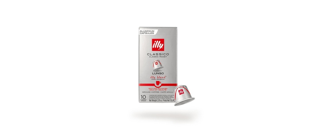 Illy Capsules de café Classico Lungo 10 pièces