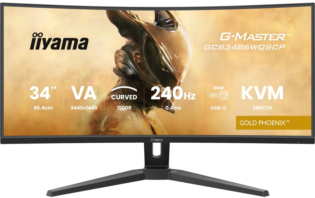 iiyama Moniteur G-Master GCB3486WQSCP-B1 34 , 3440 x 1440 (UWQHD)