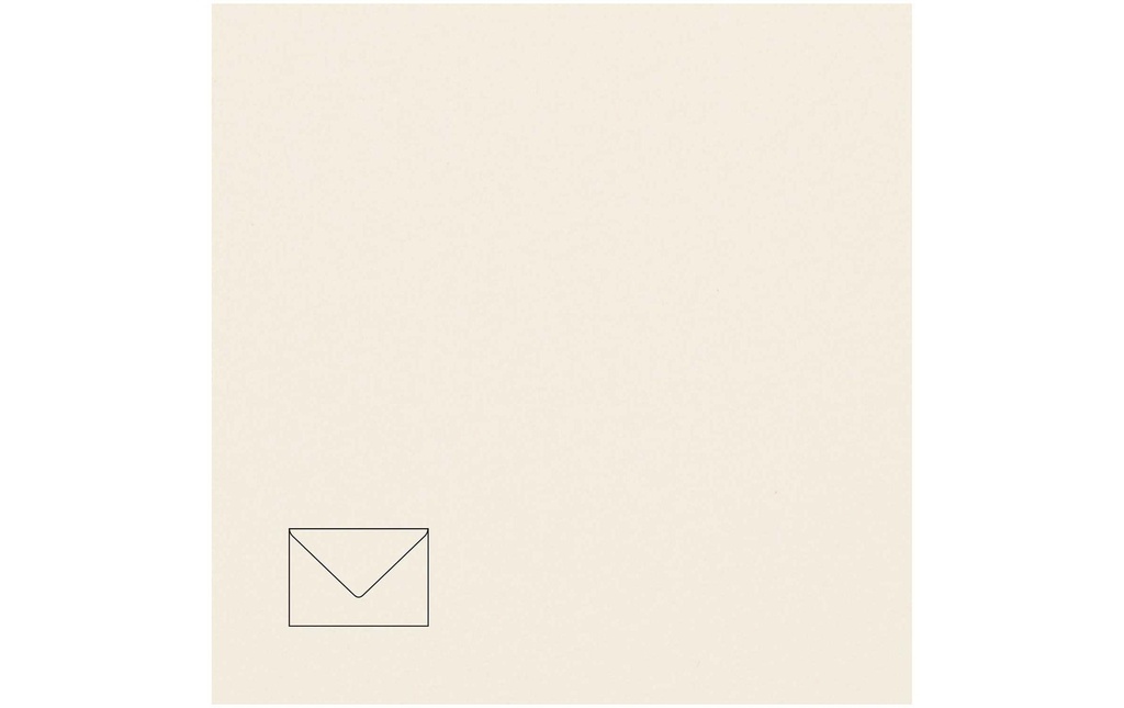 Rico Design Paper Poetry Essentials Enveloppe C6 Jaune clair