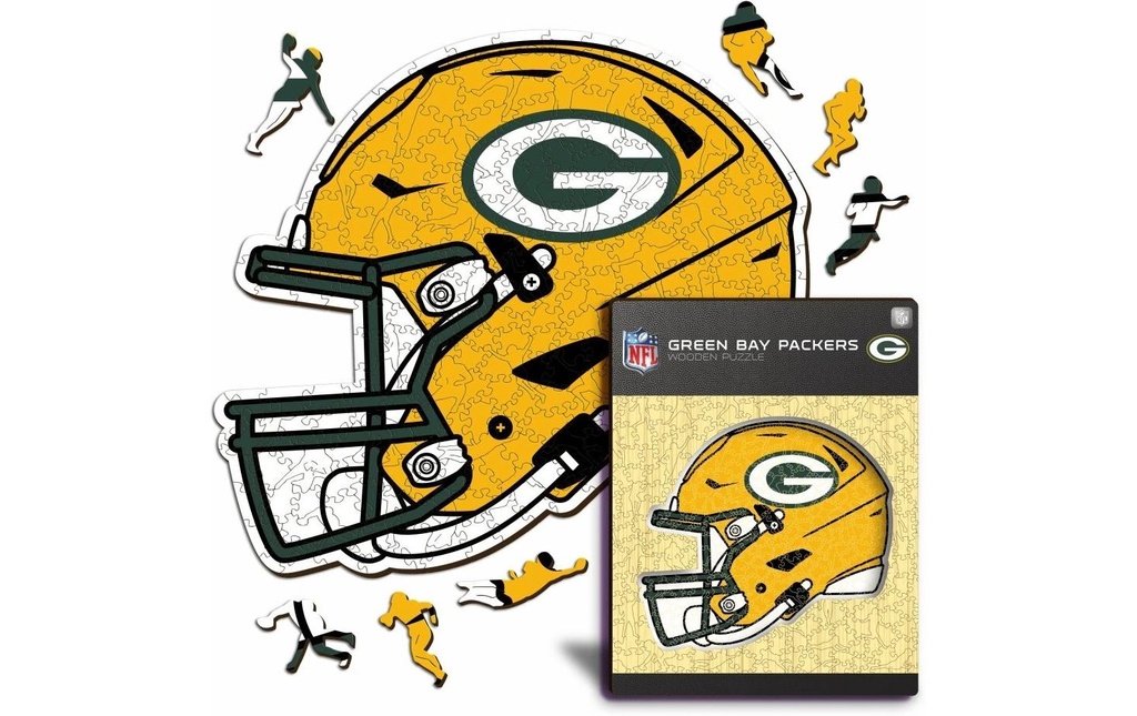 Iconic Puzzle Puzzle en bois NFL – Green Bay Packers S, 150 pièces