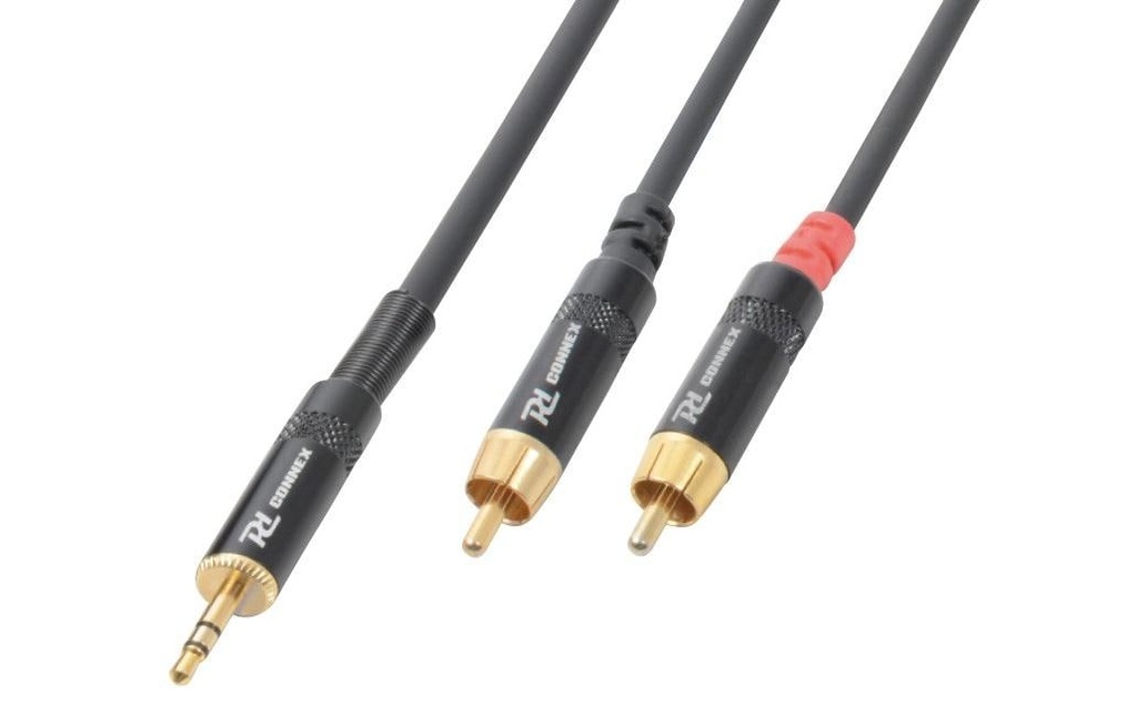 PD Connex CX85-6 jack 3,5 mm, mâle - Cinch 6 m