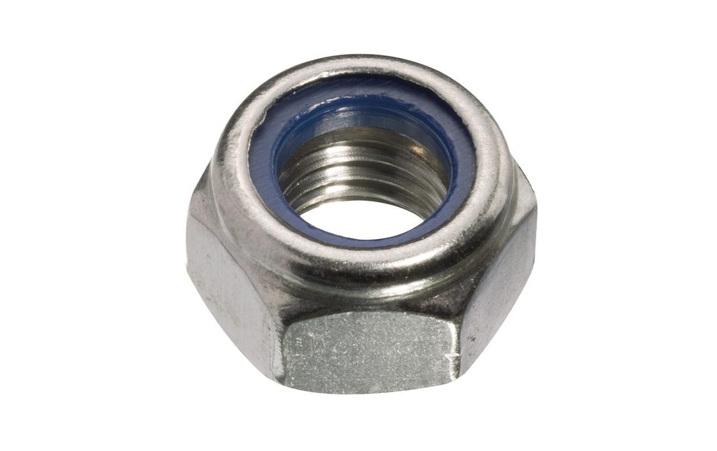 FTM Écrous d'arrêt Inox A2 M4, 8 pièces