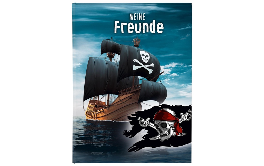 Goldbuch Livre d’amis Piraten A5, 88 pages