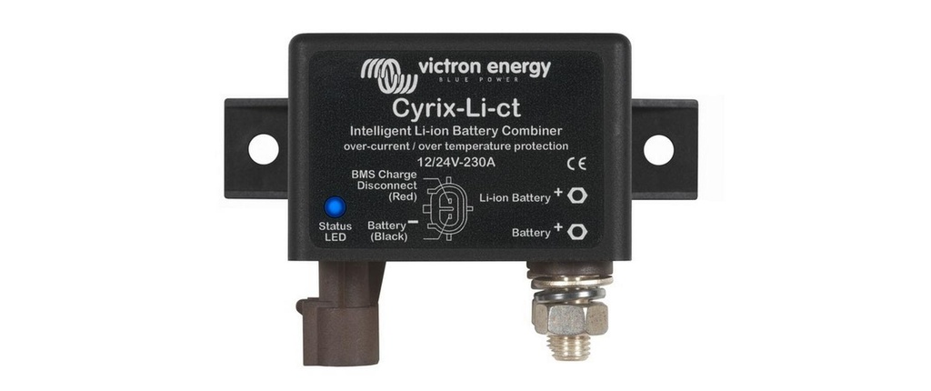 Victron Systèmes de gestion de la batterie Cyrix-Li-ct 12/24 V-230A