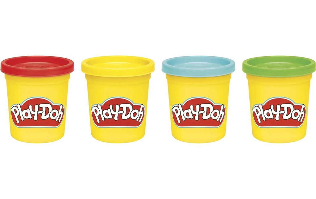 Play-Doh Pâte à modeler Classic, Paquet de 4