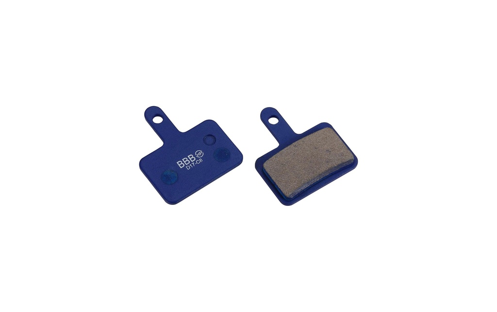 BBB Plaquettes de frein Garniture de disque Shimano Deore Bleu