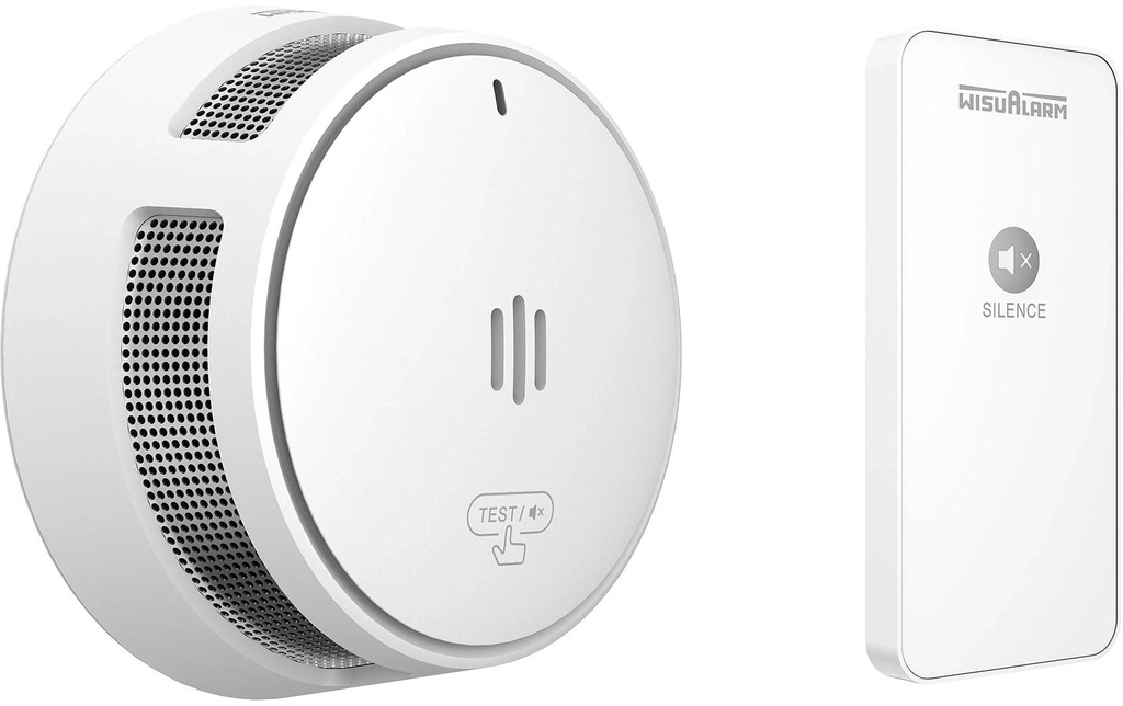 Dahua Détecteur de fumée et télécommande DHI-HY-SA40C
