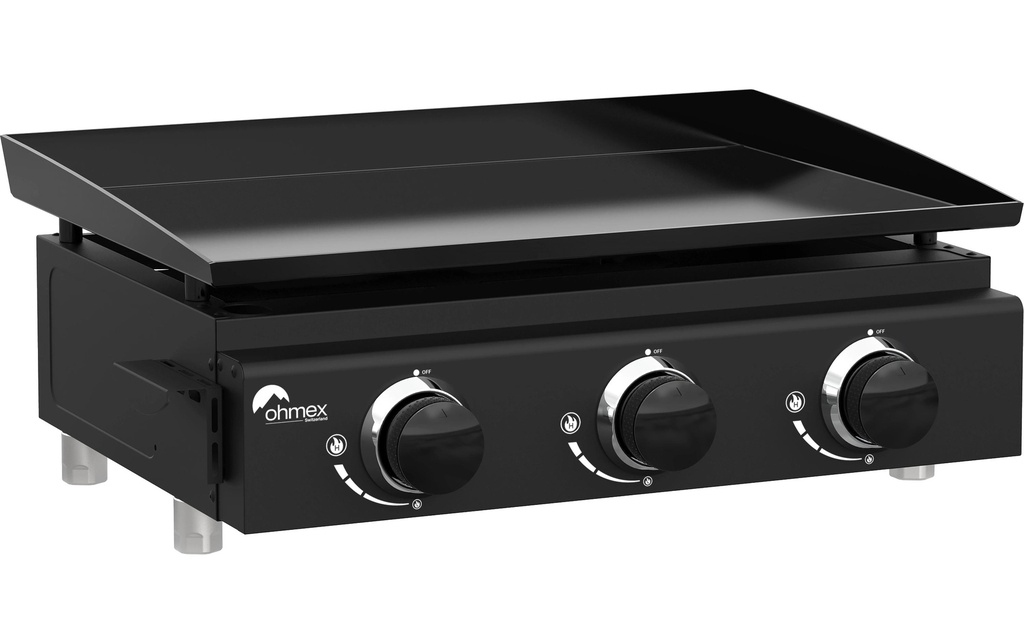 OHMEX Barbecue au gaz OHM-PLA-3125 3 brûleurs 56 x 39.5 cm 7.2 kW