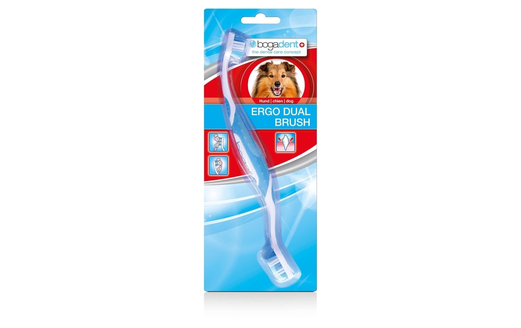 bogar Brosse à dents Ergo Dual Brush 1 pièce