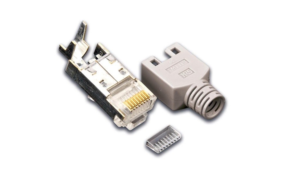 Wirewin Connecteur RJ45 Hirose TM11 50 Pièce/s, Gris