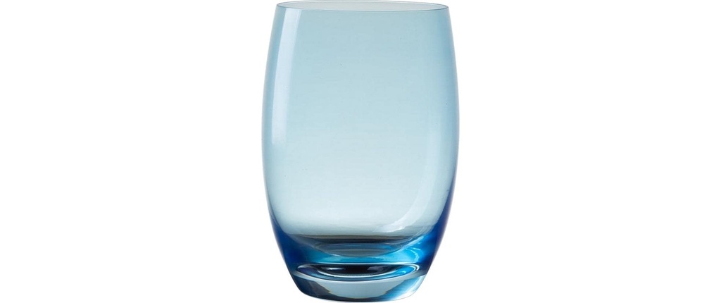 Lunasol Verre Optima Color Tumbler Baril de 460 ml Bleu clair