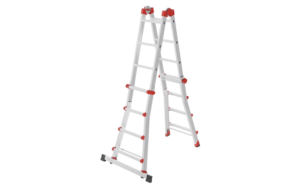 Hailo Echelle télescopique Echelons 4 x 4