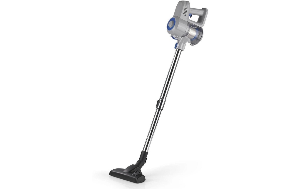 CLEANmaxx Aspirateur à main/manche sans fil Bleu/Gris clair