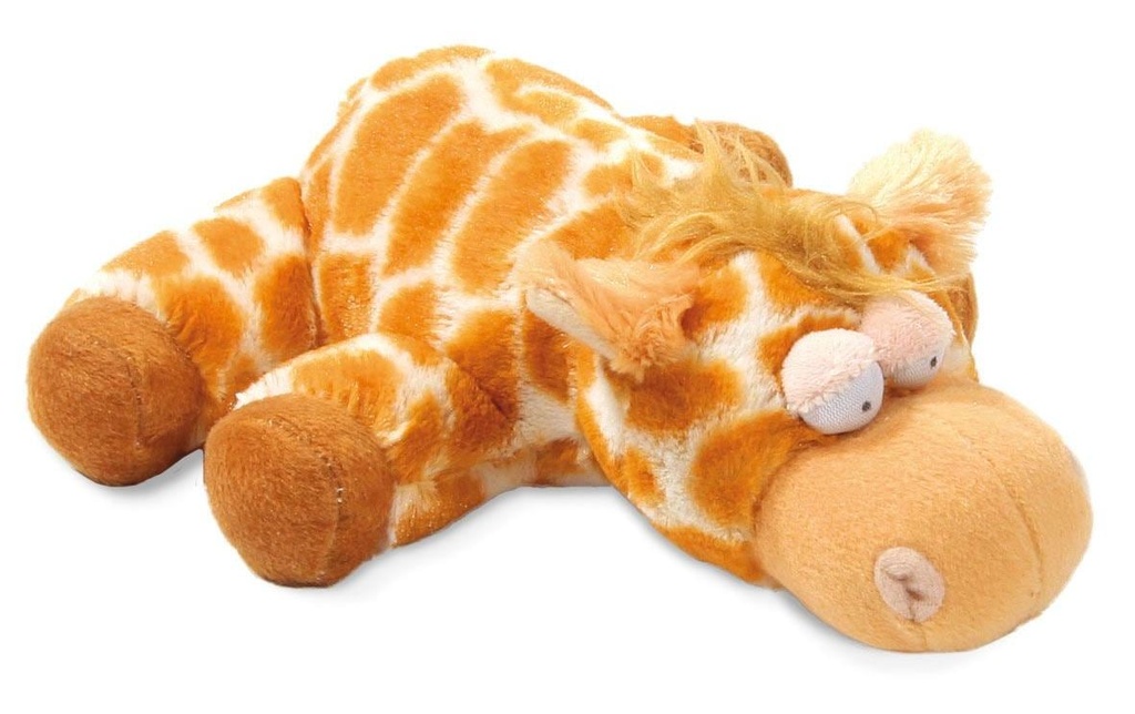 SwissPet Jouet pour chien Girafe, 22 cm, brun