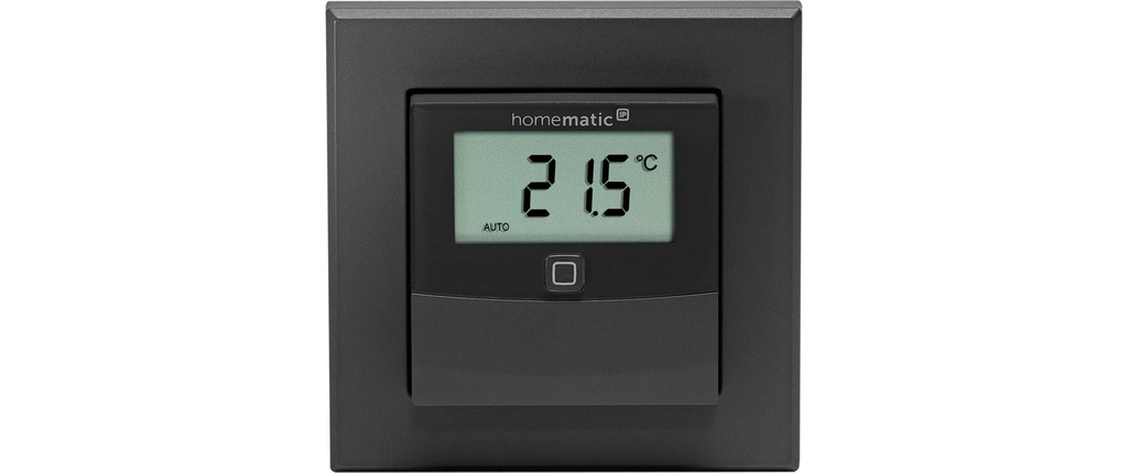 Homematic IP Capteur de température et d'humidité sans fil - Anthracite