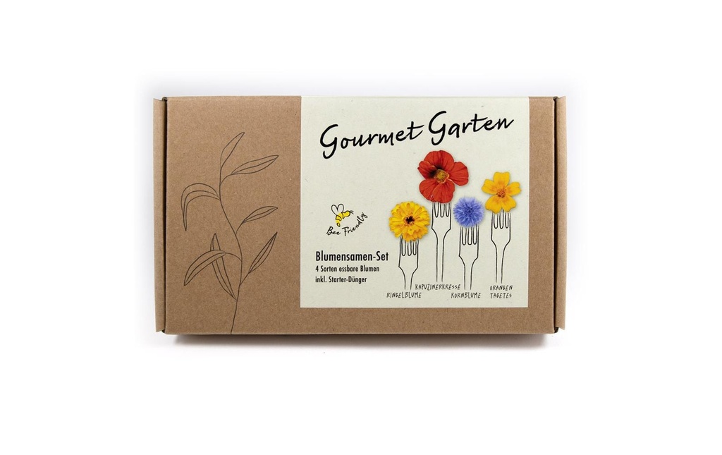 Naturkraftwerk Culture de fleurs gourmandes, 4 variétés