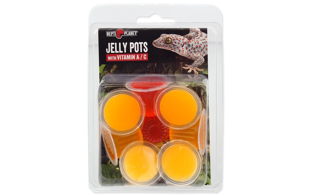 Repti Planet Pots à gelée, fruit, 8 pièces