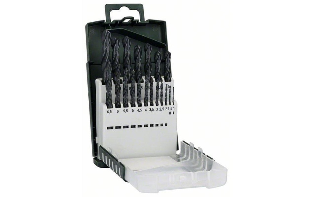 Bosch Kits de forets à métaux HSS-R 19 pièces