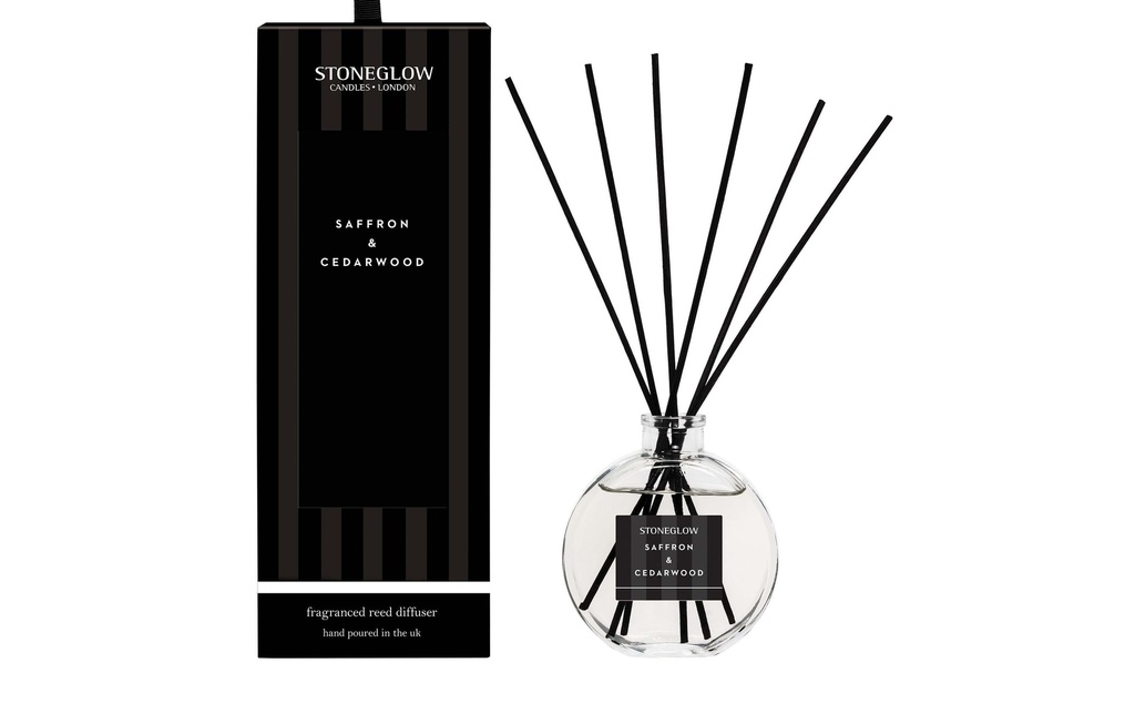 Stoneglow Bâtonnets parfumés Saffron & Cedarwood 120 ml