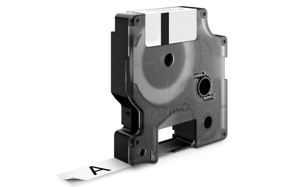 DYMO Dymo ruban D1 6mm blanc/noir