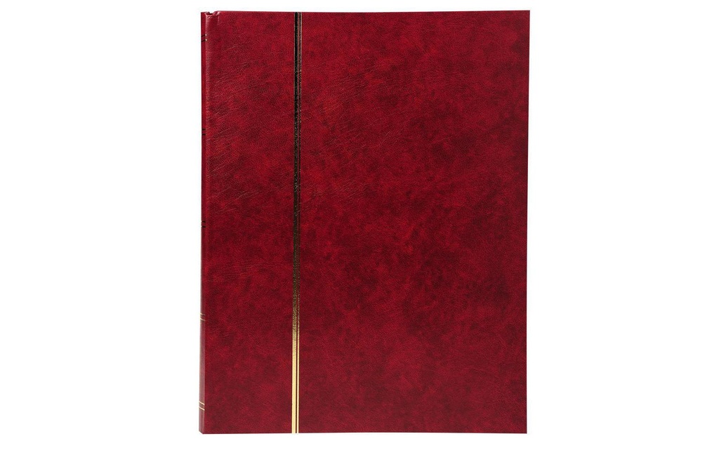 Exacompta Album de collection Timbres, 22,5 x 30,5 cm, 48 pages, rouge