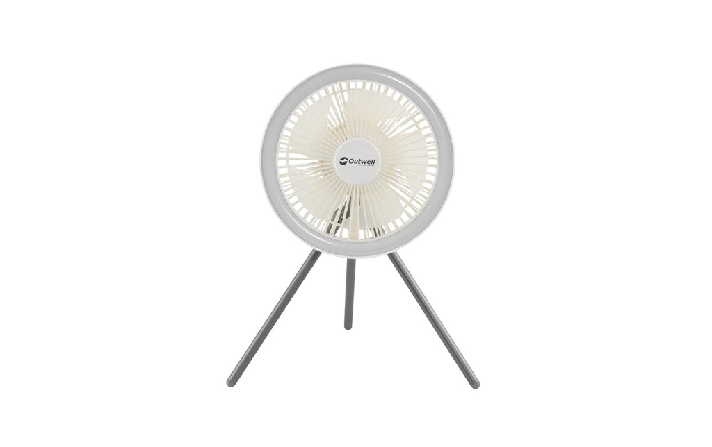 Outwell Ventilateur de table Eryon Gris/Blanc