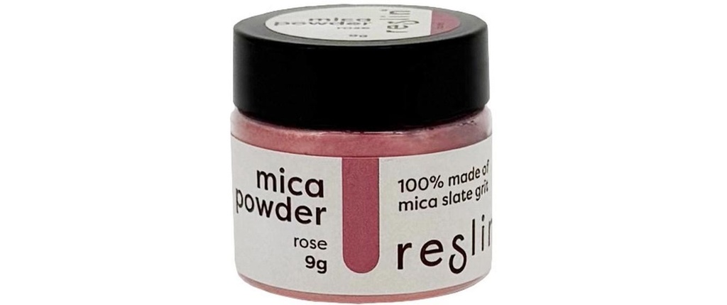 Reslin Poudre de mica 9g Rose