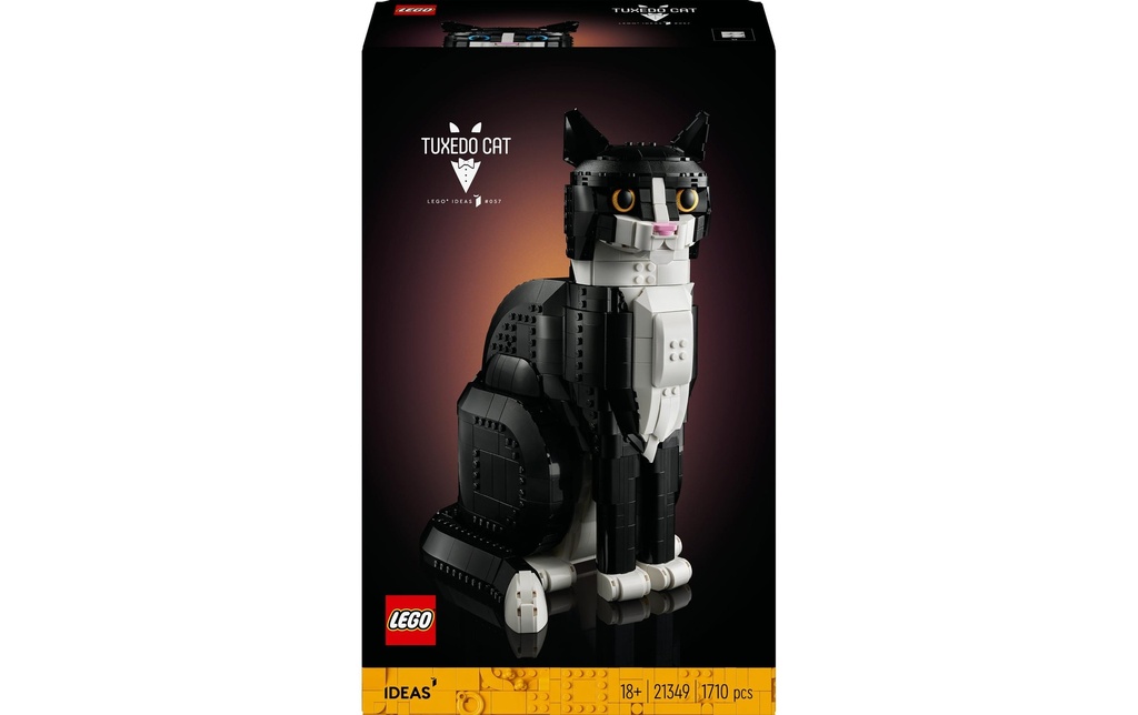 LEGO® Ideas Chat noir et blanc 21349