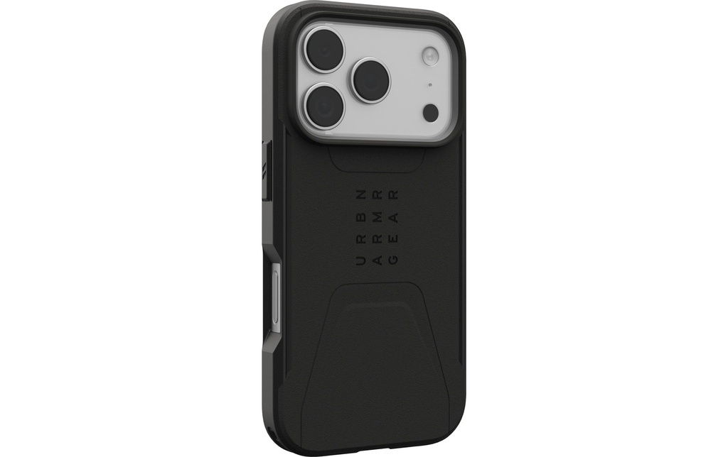 UAG Coque arrière Civilian MS Pro iPhone 17 Pro Noir