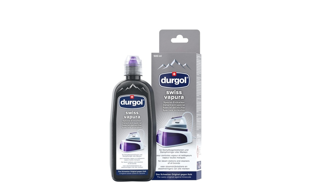 Durgol Détartrant  Swiss Vapura centrales vapeur 500 ml