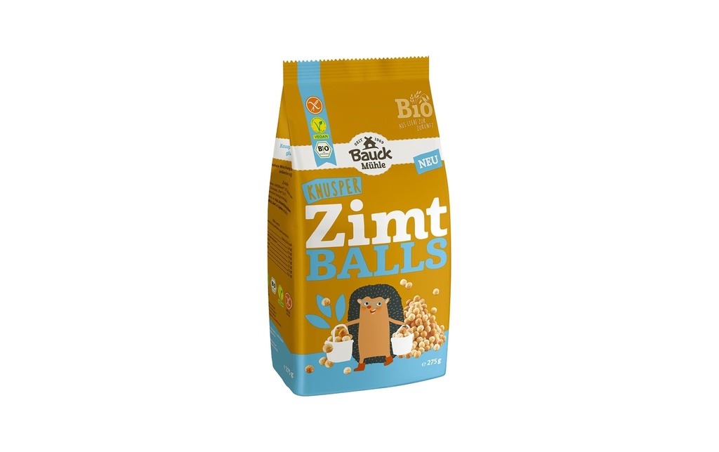 Bauck Mühle Balls à la cannelle Sans gluten, 275 g