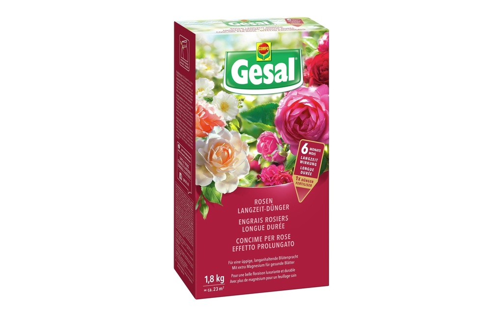 Gesal Engrais longue durée pour rosiers 1.8 kg