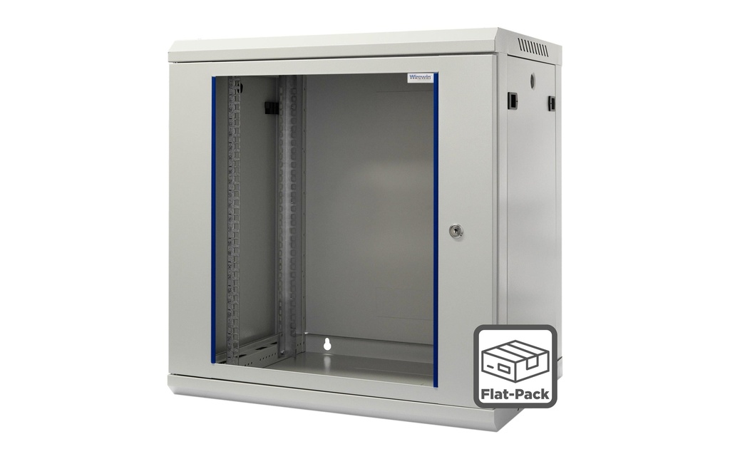 Wirewin Coffre de mur 600X450X12U Pro 3rd Gen 19 / 12HE / Flat-Pack