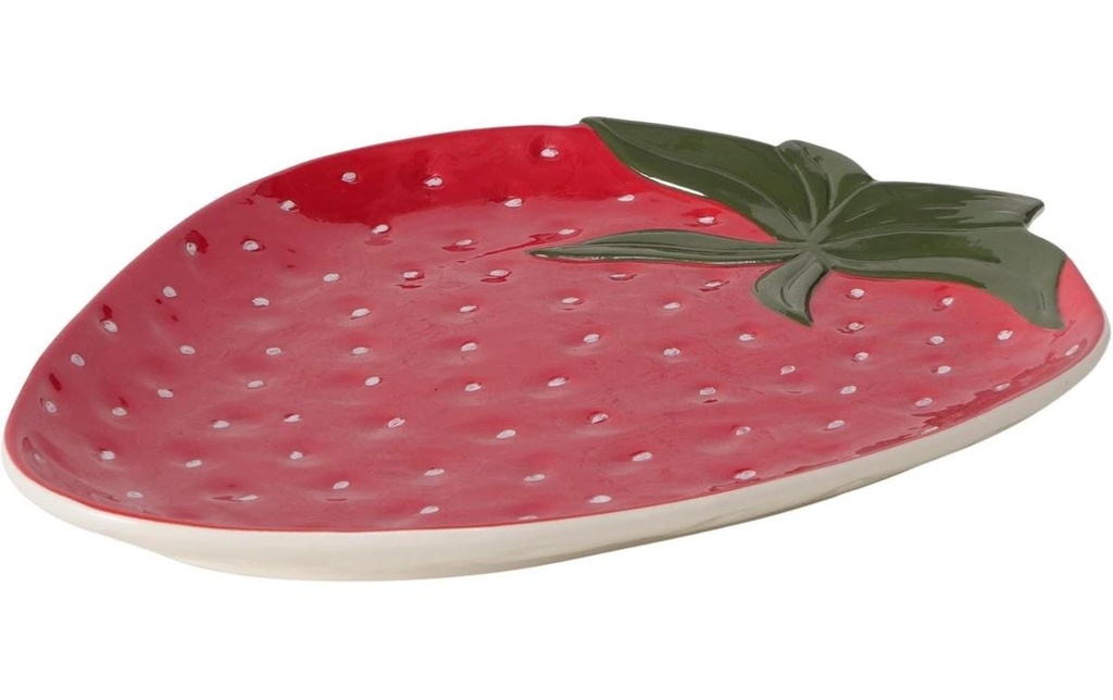 Boltze Plateau de service Strawberry 36 x 30 cm