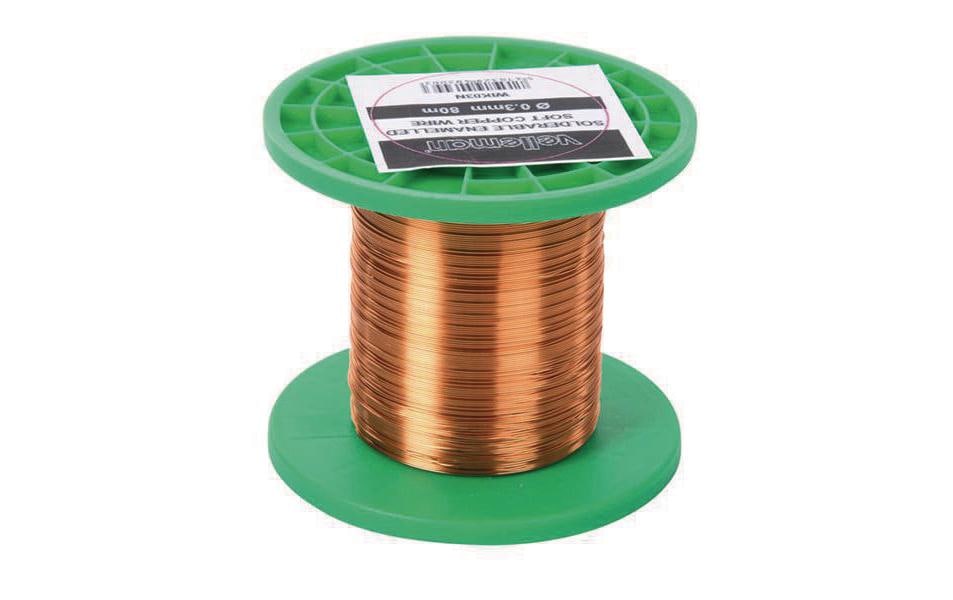 Velleman Fil de bobinage WIK03N, Ø0.3mm, 80m, 50g 1 Pièce/s