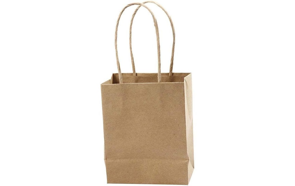 Creativ Company Sac cadeau 10 pièces Brun