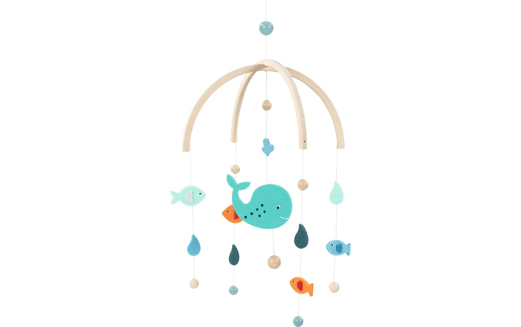 Goki Portable Baleine Turquoise