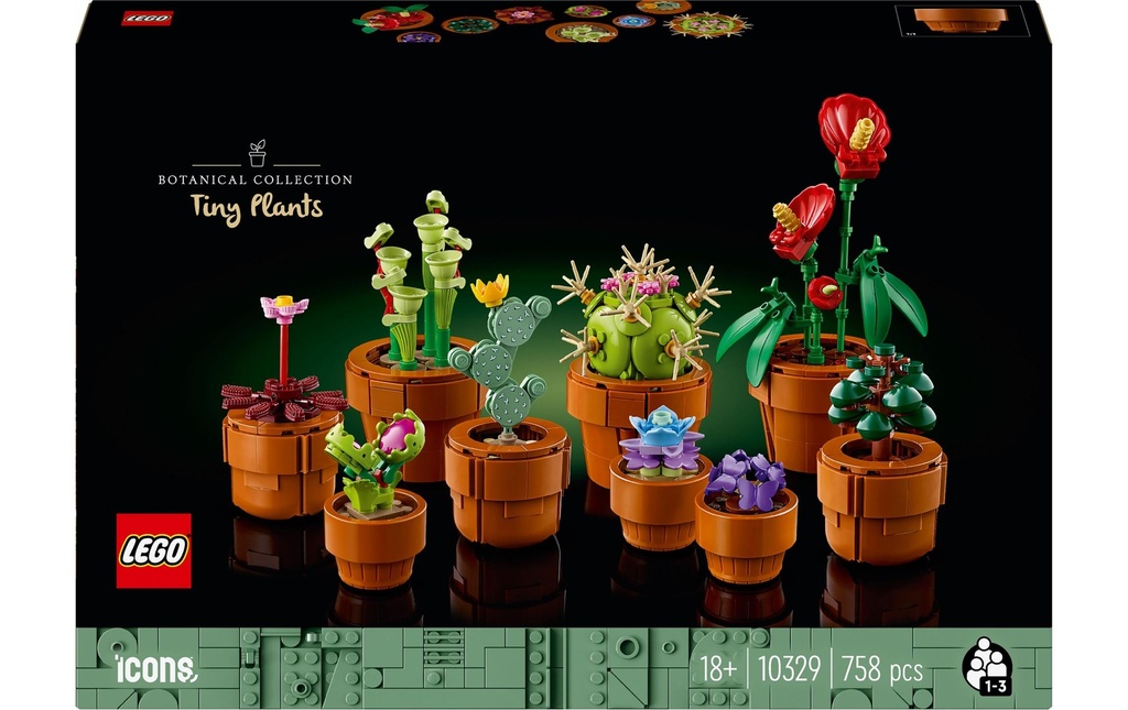 LEGO® Icons Botanicals Collection: Mini plantes 10329