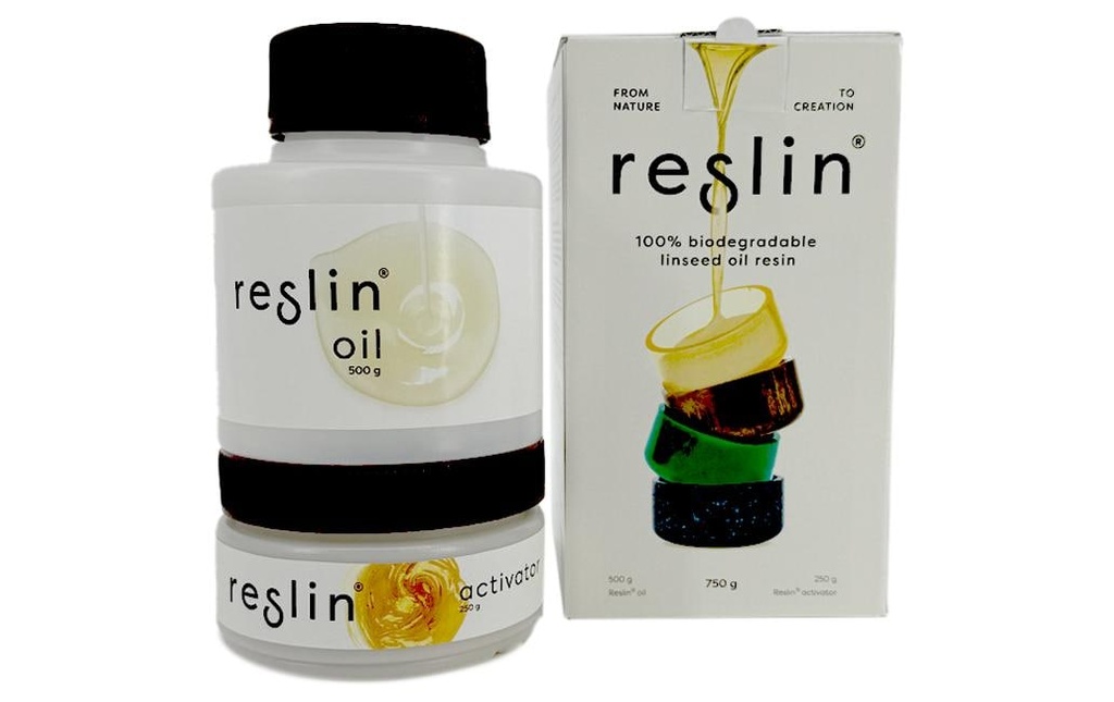 Reslin Matière à modeler Kit de démarrage Reslin 500 g + 250 g