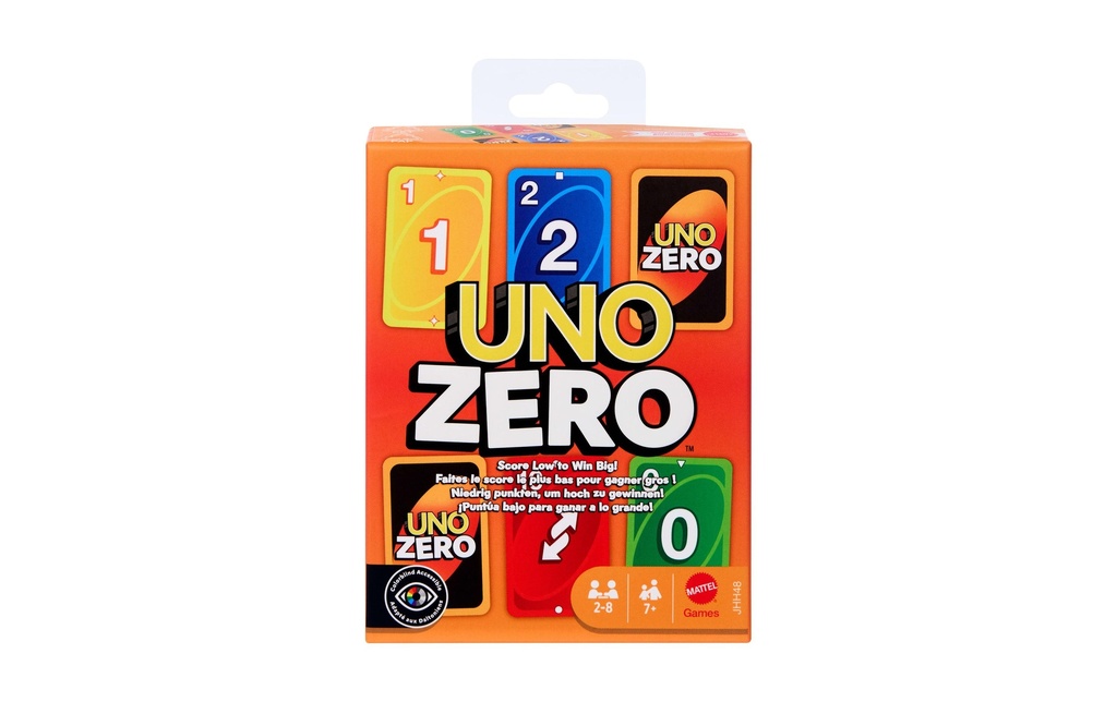 Mattel Spiele Jeux de cartes Jeu de cartes UNO Zero