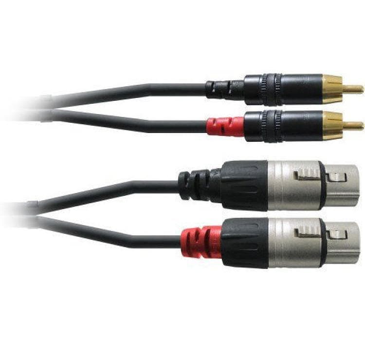Cordial Câble audio CFU 1.5 FC Cinch - XLR 1.5 m