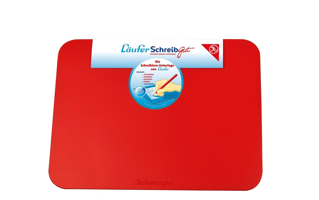 LÄUFER Sous mains 33.5x45cm rouge