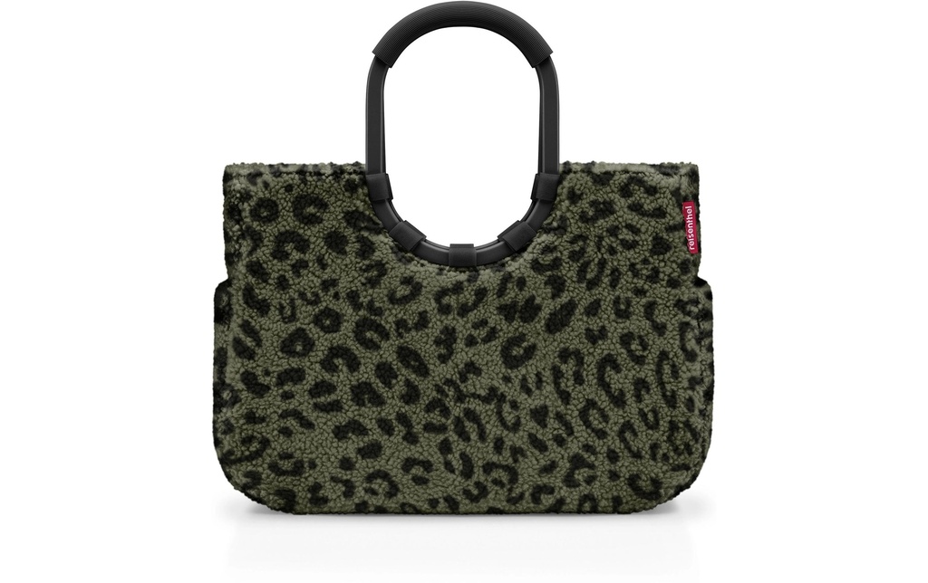 Reisenthel Panier de course Loopshopper L Noir/Vert foncé