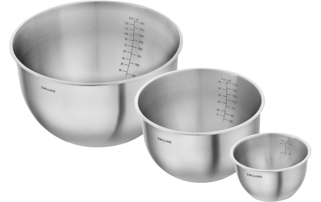 Zwilling Contenant pour Systèmes de mise sous vide Set de 3 pièces Fresh & Save, acier inoxydable