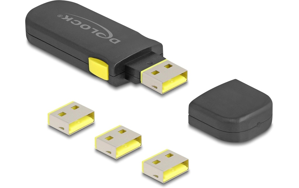Delock Kit de blocage de port USB Connecteur USB A - Prise USB A