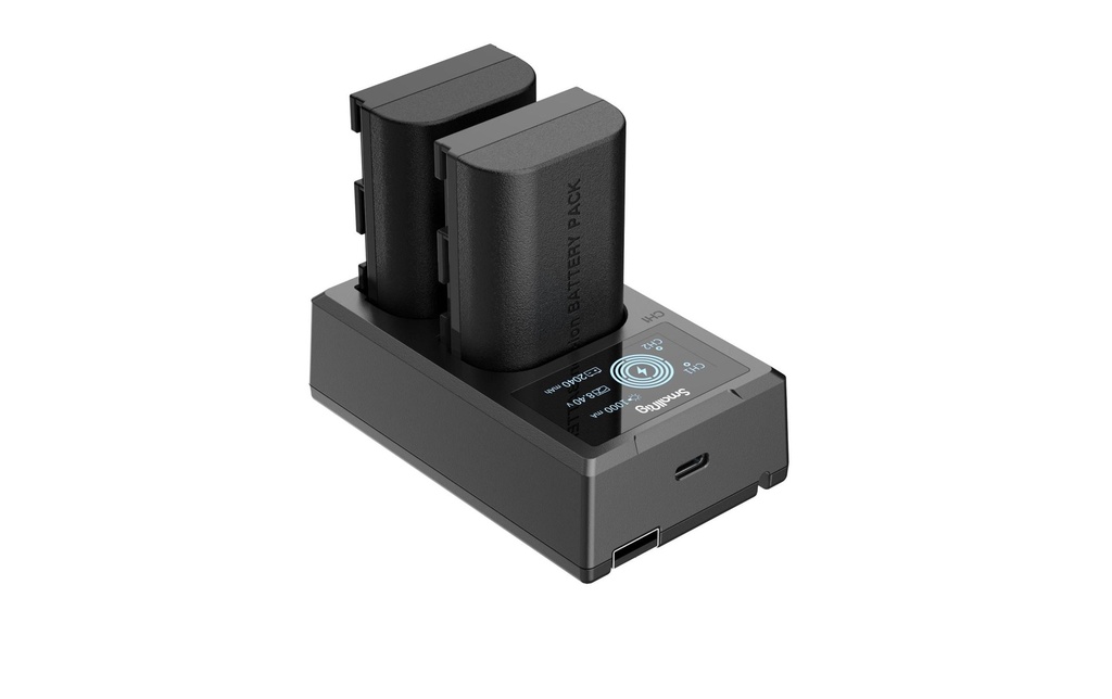 Smallrig Batterie pour Appareils photo numérique LP-E6NH Kit batterie et chargeur