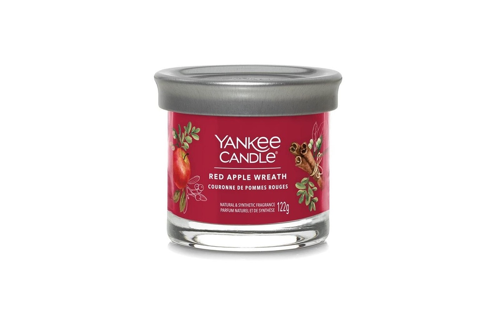 Yankee Candle Signature Bougie parfumée Red Apple Wreath Signature Small Tumbler