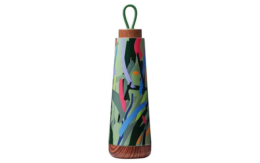 BioLoco Bouteille isotherme Loop-Wind in the grass 500 ml, Multicolore