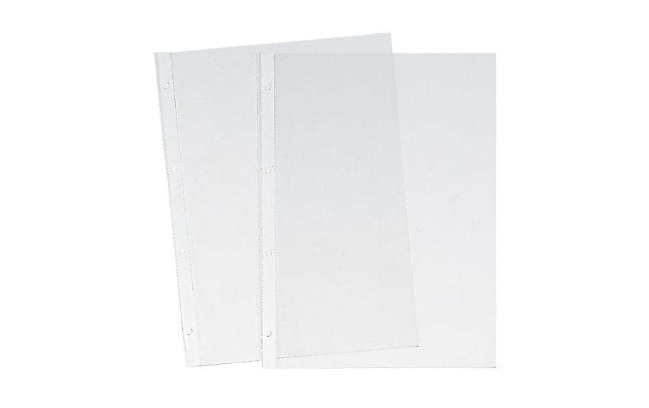 Büroline Pochette de présentation Grainé A4 80 my 100 pièces, Transparent
